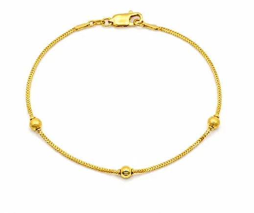 Rantai Tangan Pandora Bebola Manik